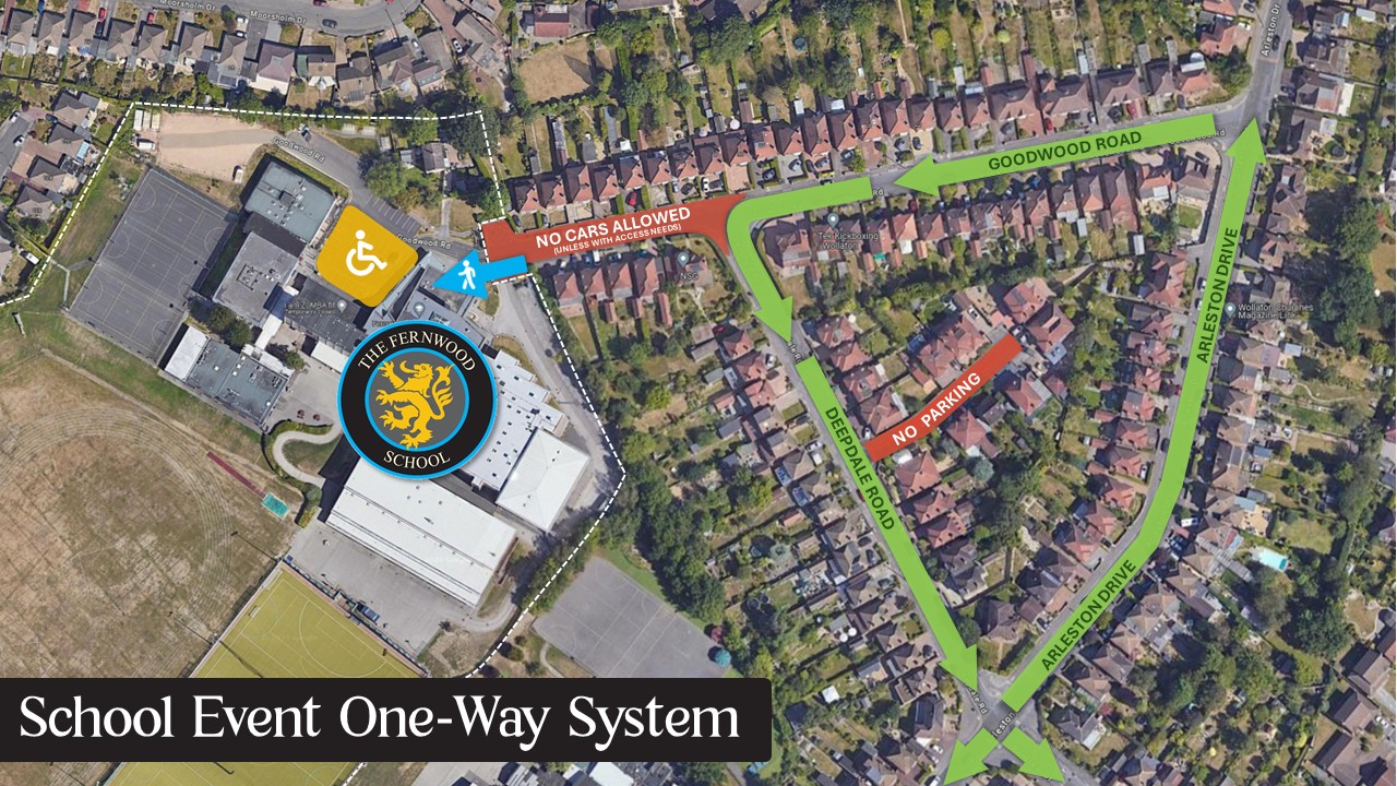 School Event Traffic Map