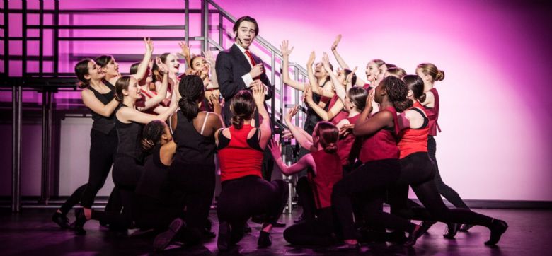 Image of students performing Chicago